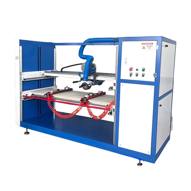 Máquina pulidora y rectificadora de superficies metálicas img1