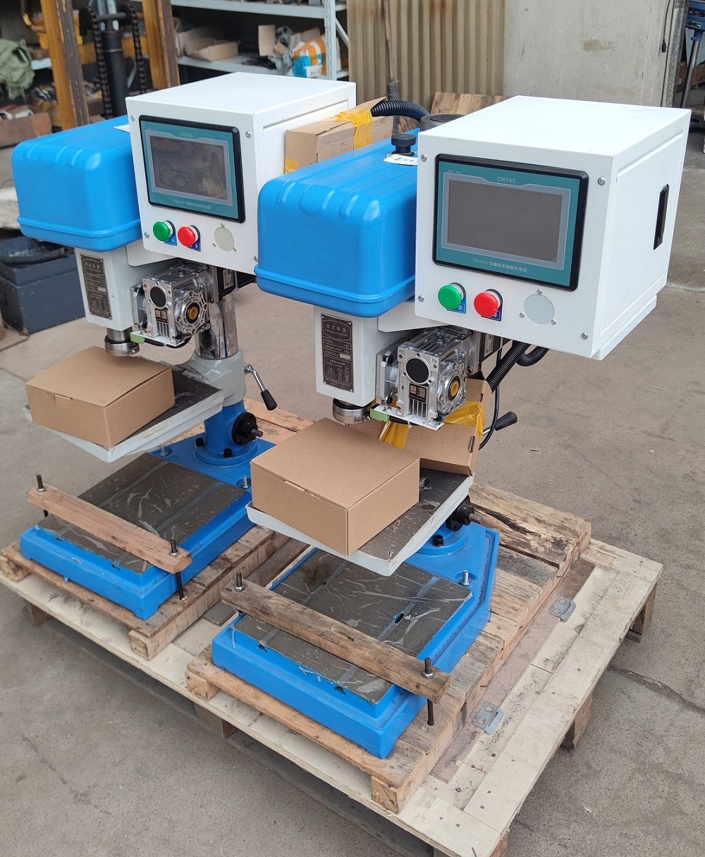trapano a colonna automatico cnc 20mm 1 1kw per acciaio e ghisa1
