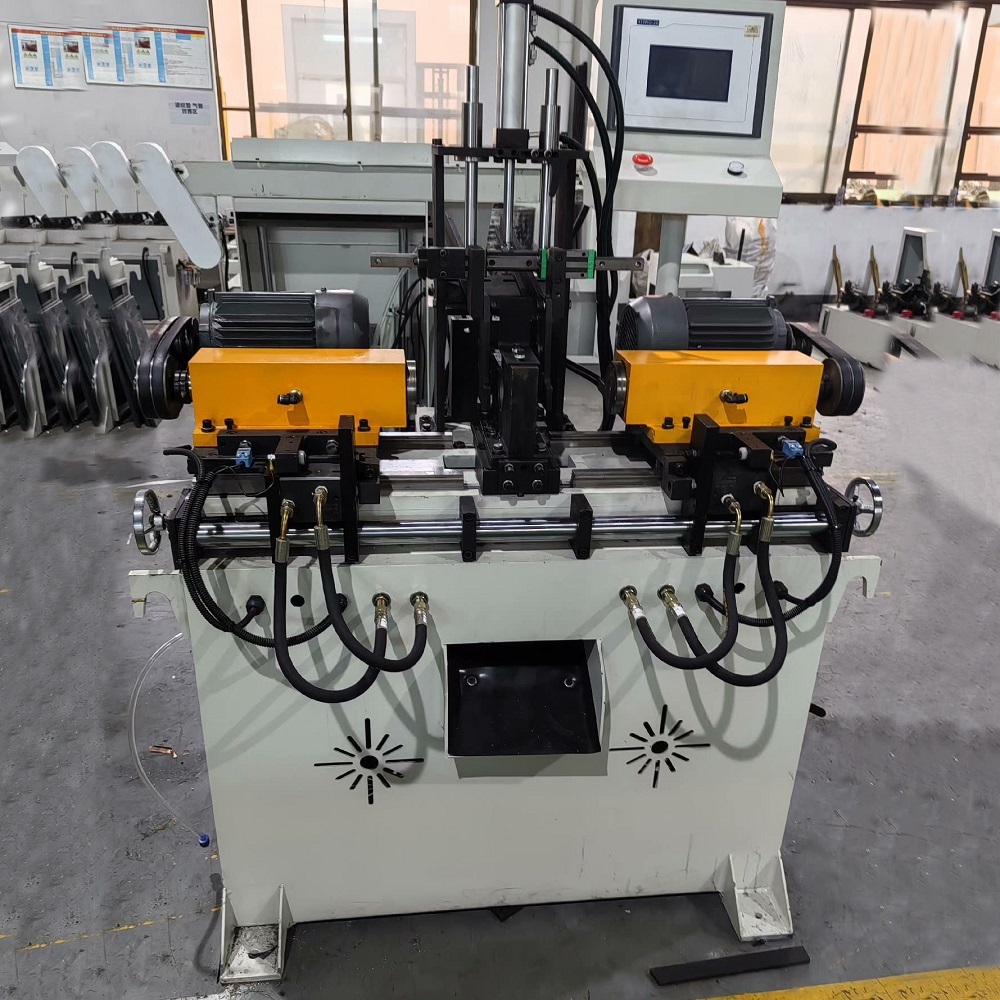 otomatik cnc çift kafa hidrolik pah kırma makinesi img4