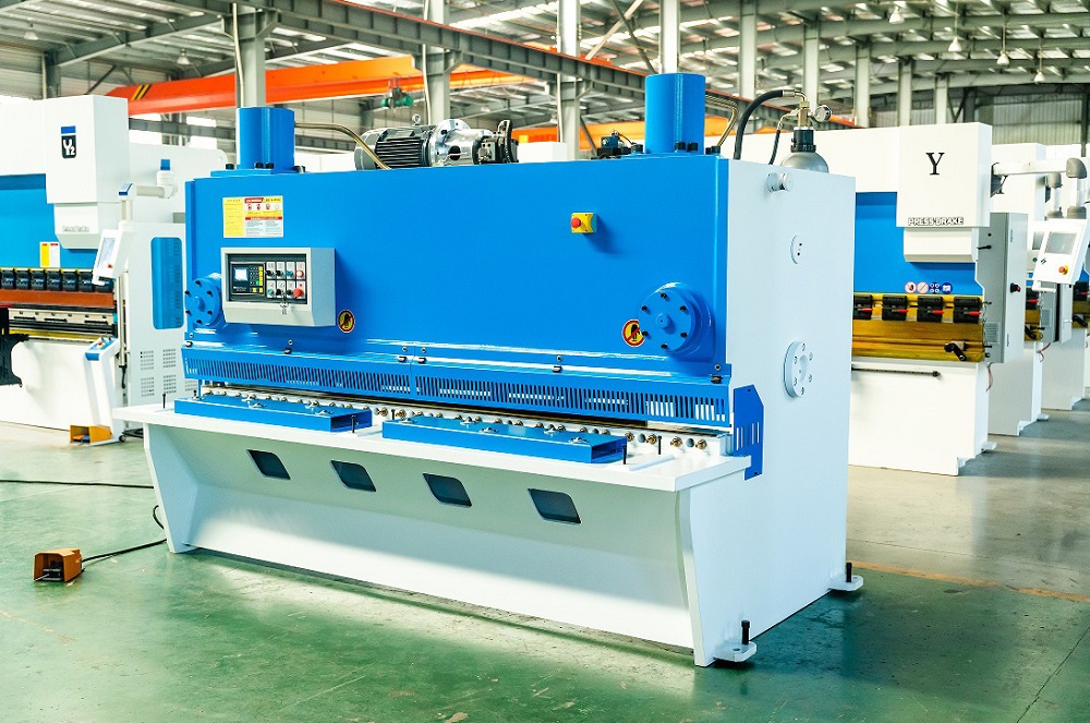 Metall-Guillotine CNC-Stahlplattenschermaschine