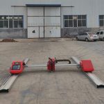 macchina per taglio plasma e fiamma CNC a portale portatile a doppia pista img3