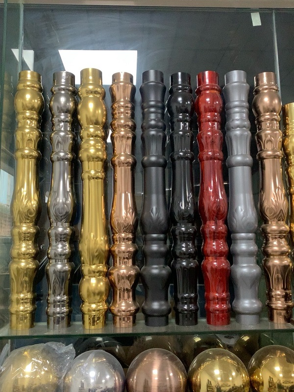 stainless steel and aluminium embossing tube