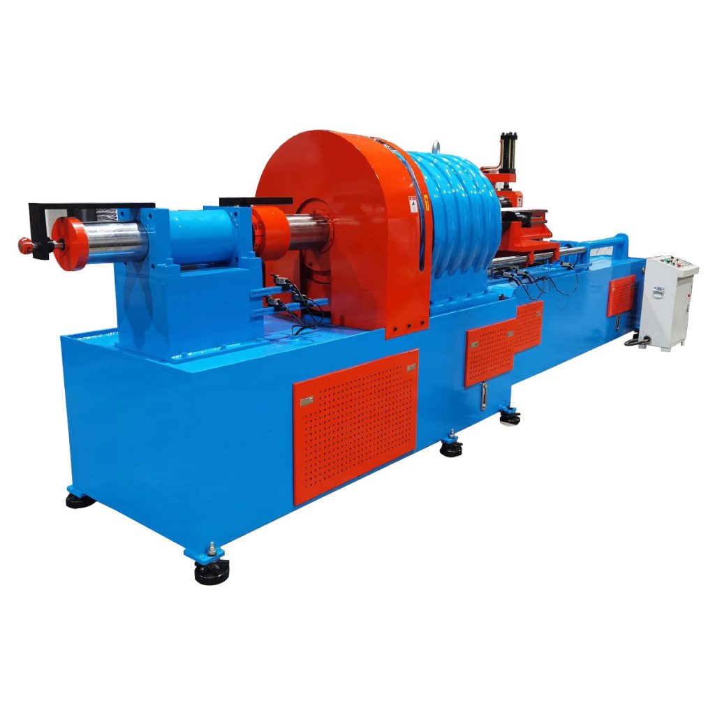 decorative rotary swaging and tube embossing machine img3