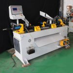 double head pipe end forming shrinkage retraction machine img1
