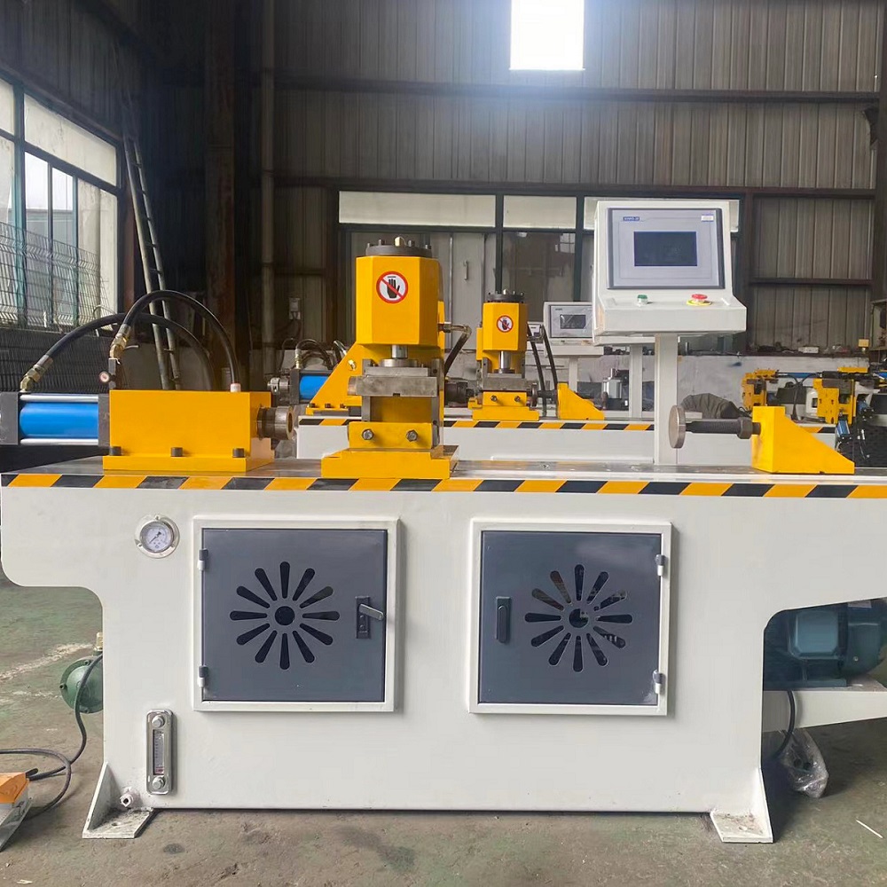 hydraulic pipe end forming and expanding machine img4