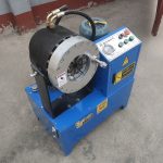 hydraulic pipe end reducing shrinking crimping machine img4