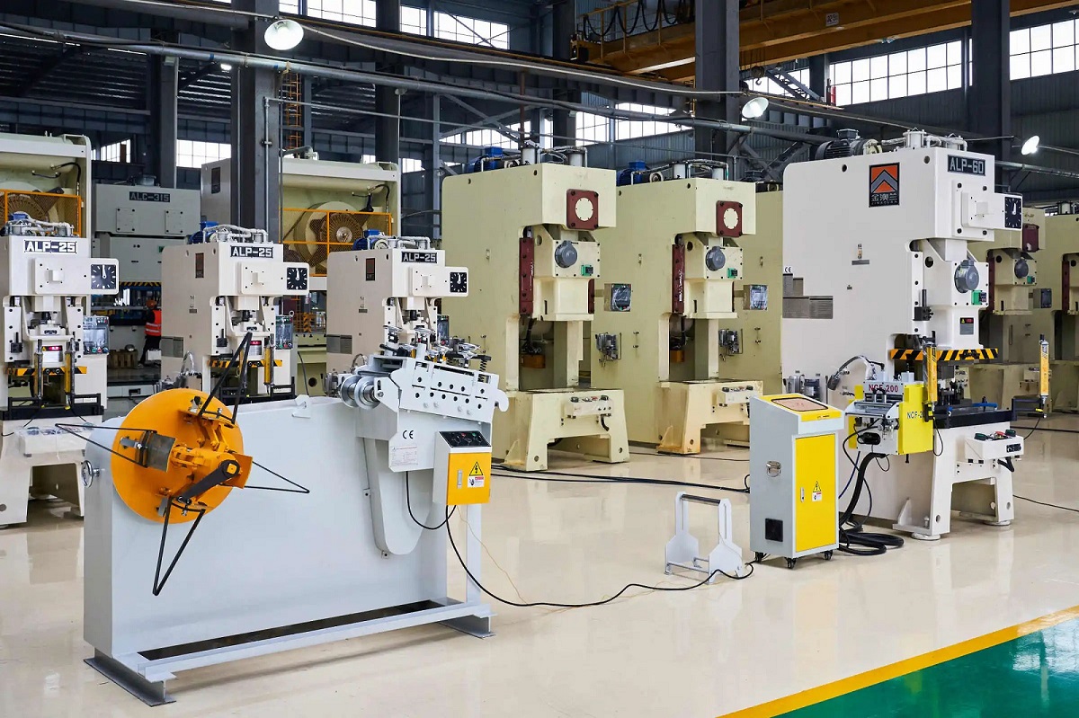 ligne de production de presses mécaniques à solutions personnalisées