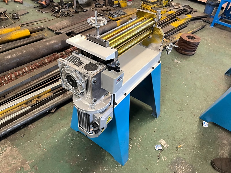 1 2mm to 3 0mm manual steel plate 3 roller machine
