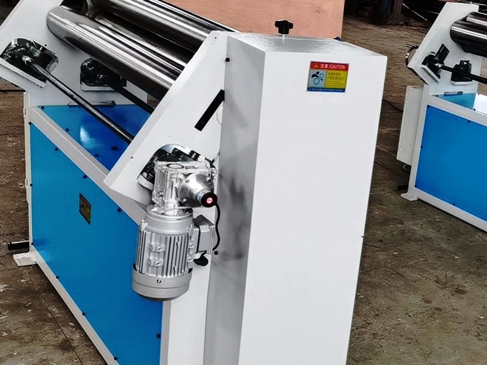 3 roller asymmetric plate rolling machine for metal sheets