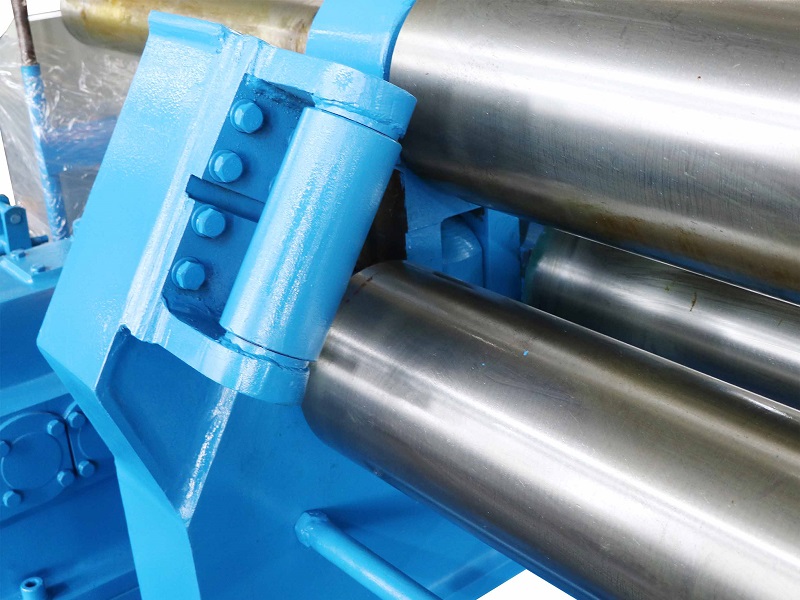 3 roller w11 8x2500 plate rolling machine support roller