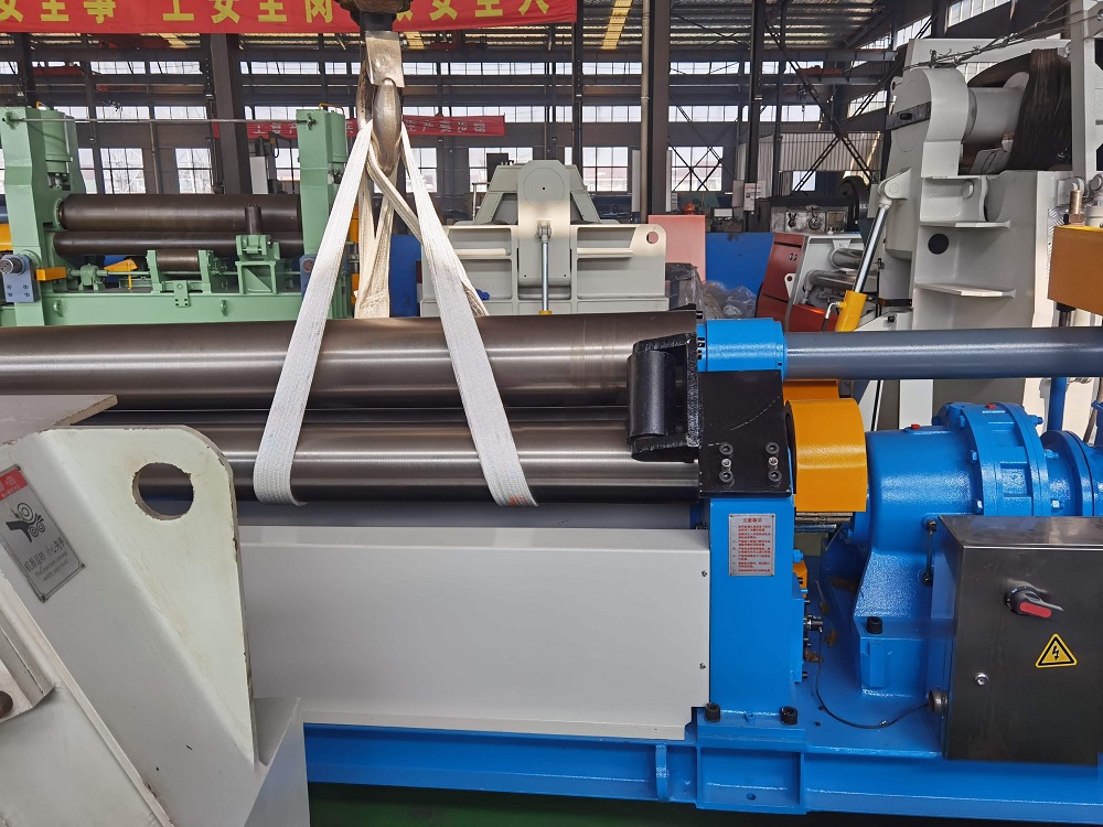 3 roller w11w11s hydraulic plate bending machine
