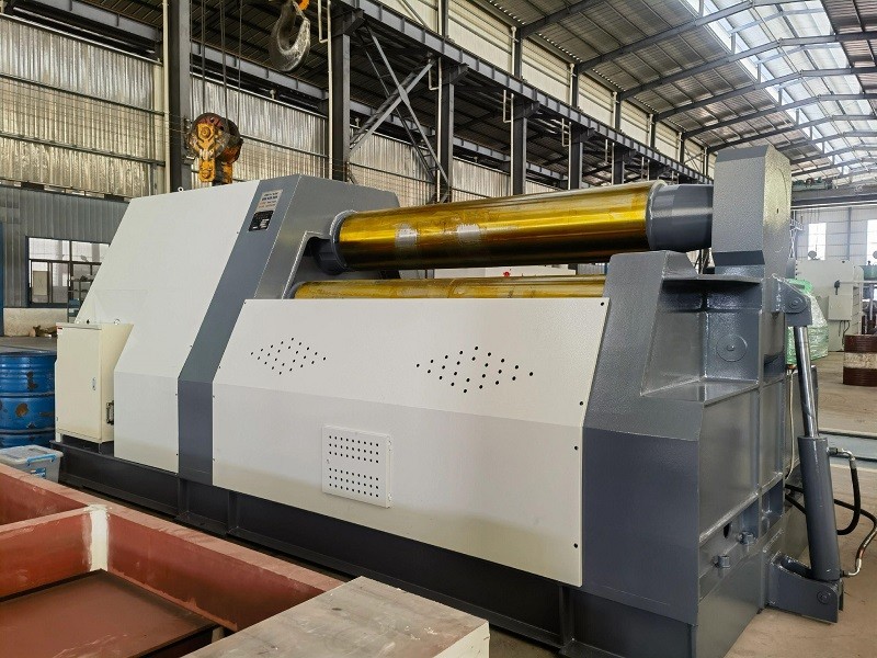 4 roller plate bending rolling machine