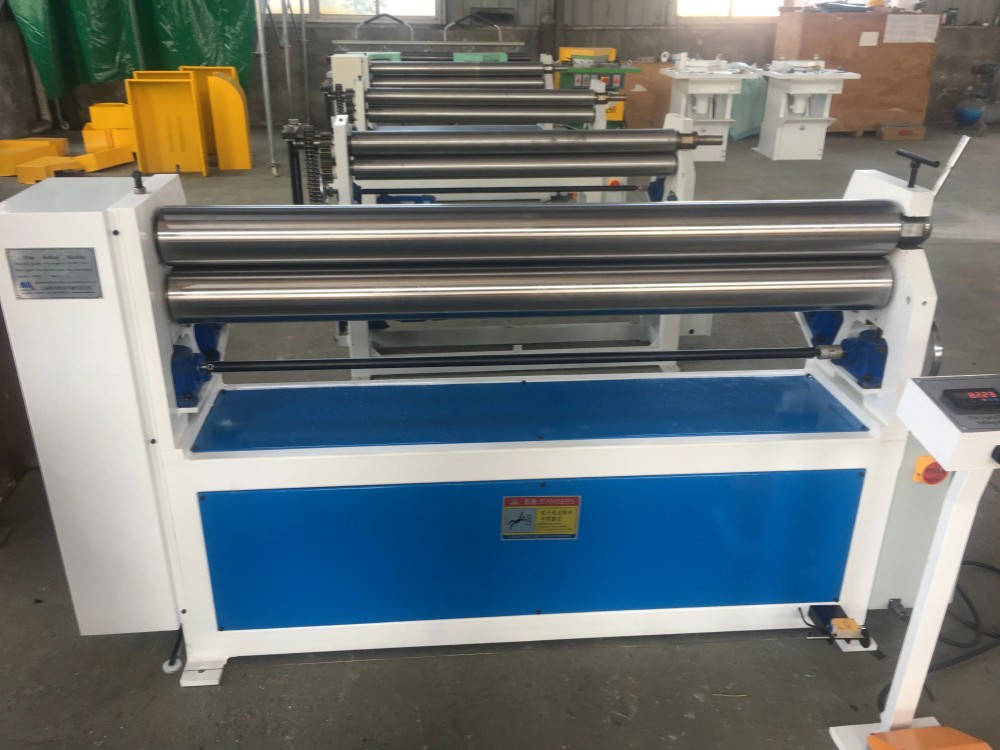 asymmetric 3 roller sheet metal bending machine