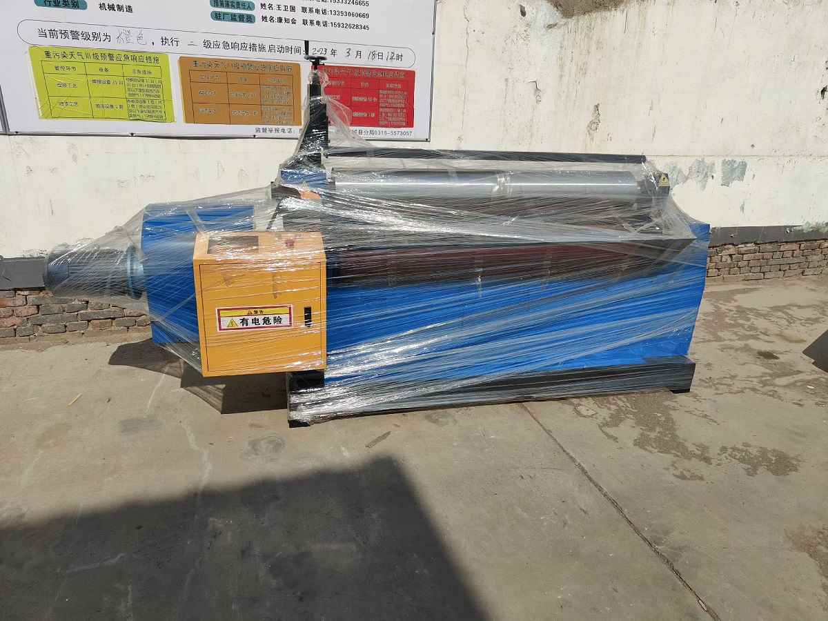 automatic 2 roller cnc plate rolling machine for small metal sheets