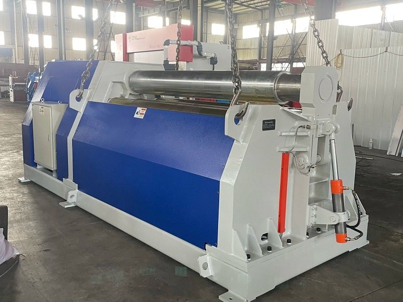 cnc 2 roller steel sheet bending machine 2