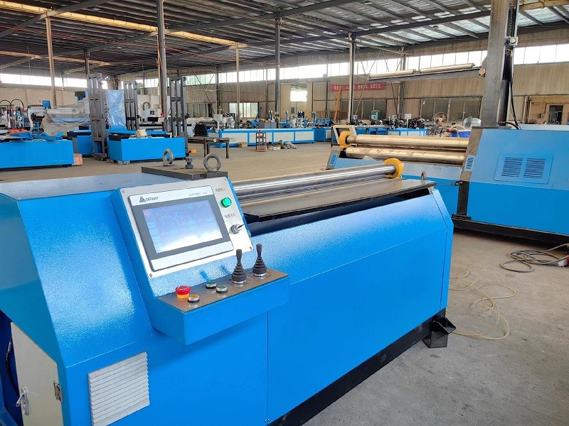 cnc 4 roller plate bending machine