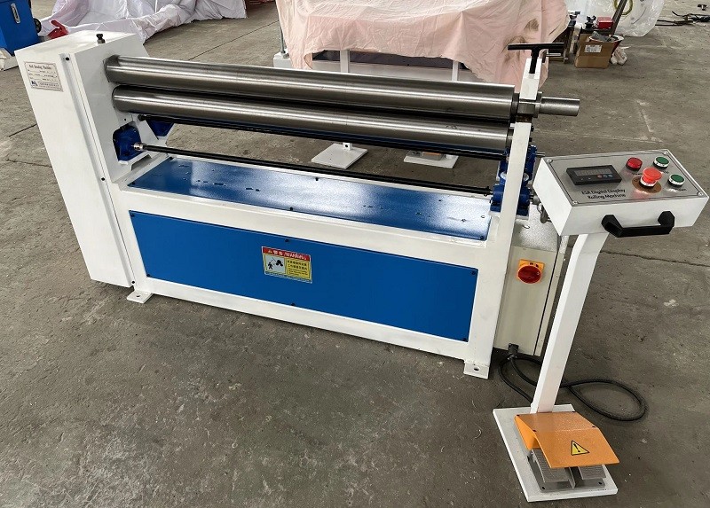 esr 4x2000 3 roller asymmetric plate rolling machine