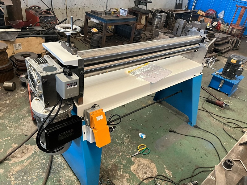 electric 3 roller bending machine