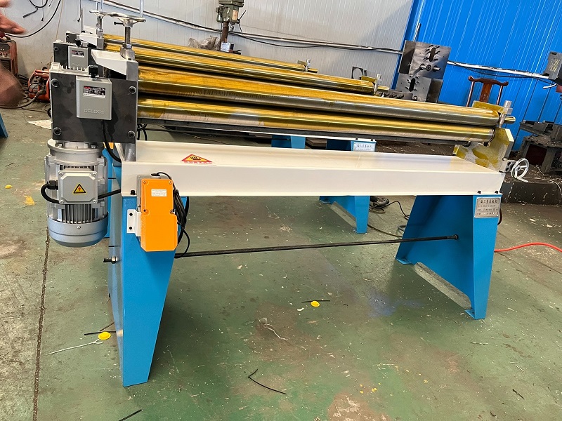 electric 3 roller plate rolling machine for steel