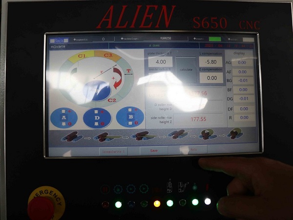 hd cnc large screen