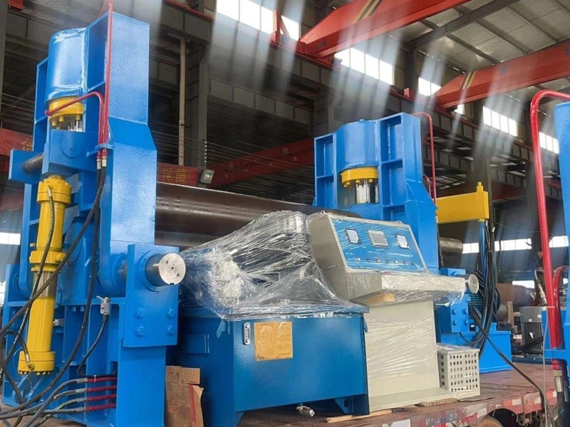 heavy duty hydraulic 4 roller plate rolling machine