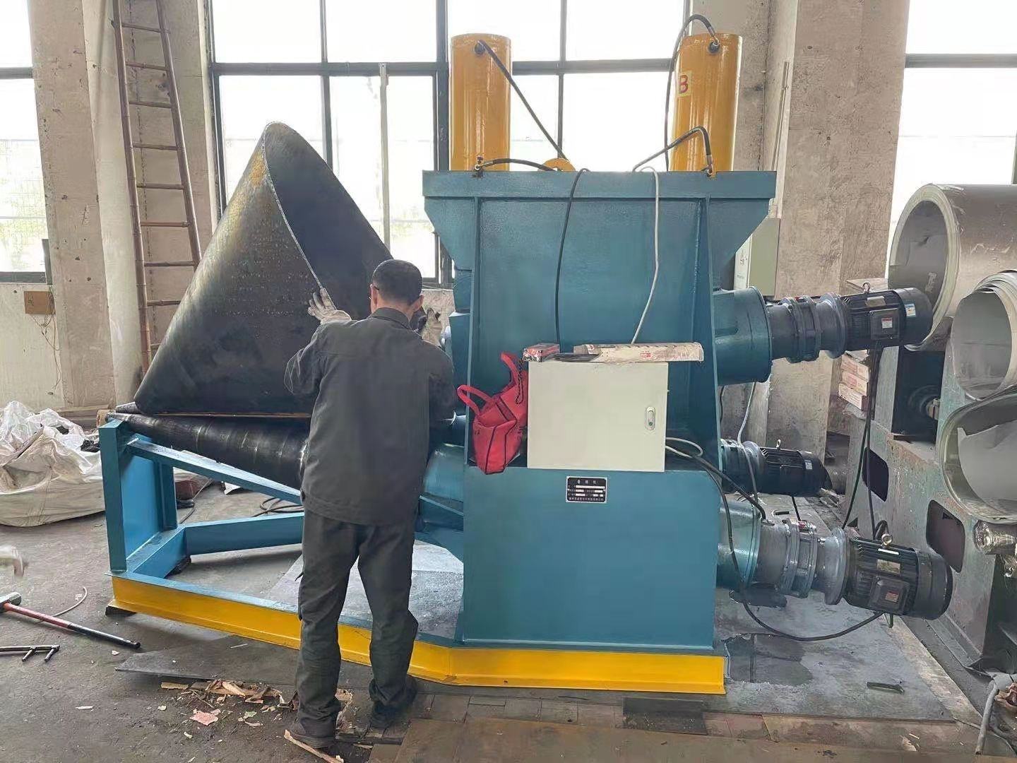 heavy duty hydraulic cone rolling machine