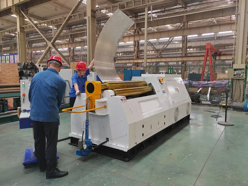 high efficiency cnc plate rolling machine