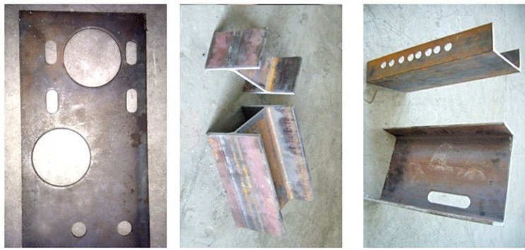 hydraulic ironworker punching and shearing machine support punching products