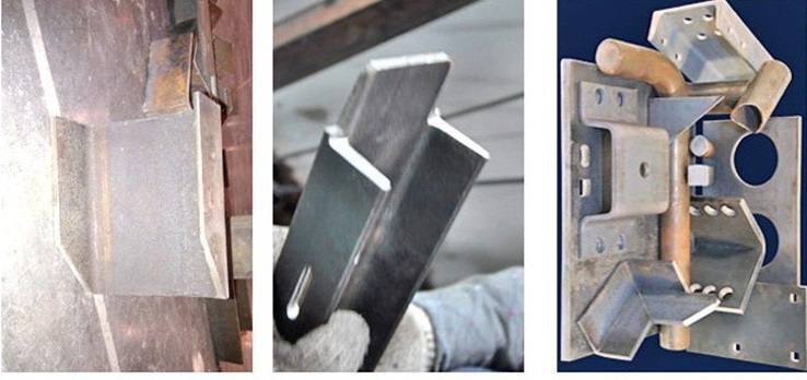 hydraulic ironworker punching and shearing machine support slotting and bending products