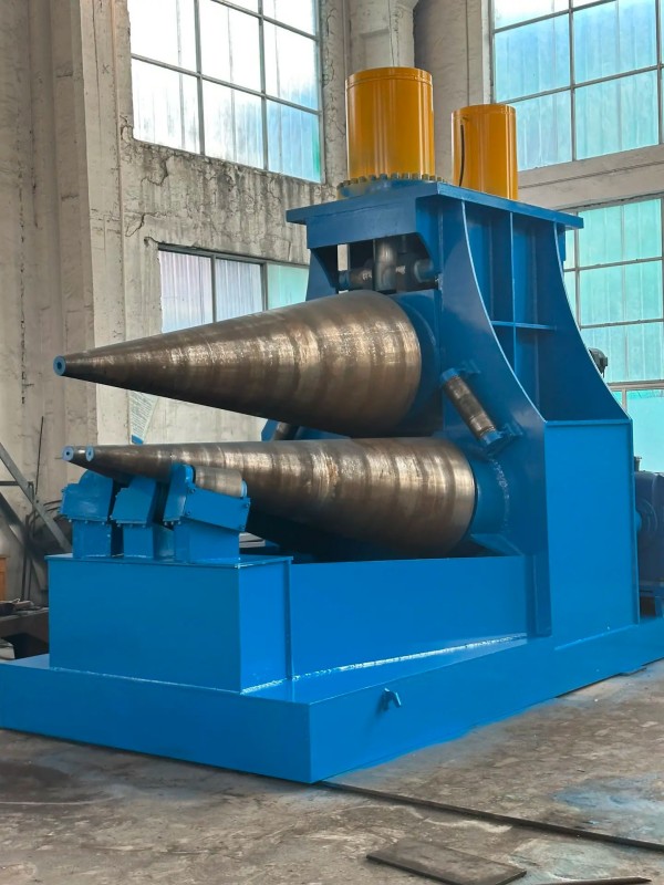 industrial cone plate rolling machine for custom cone plate production