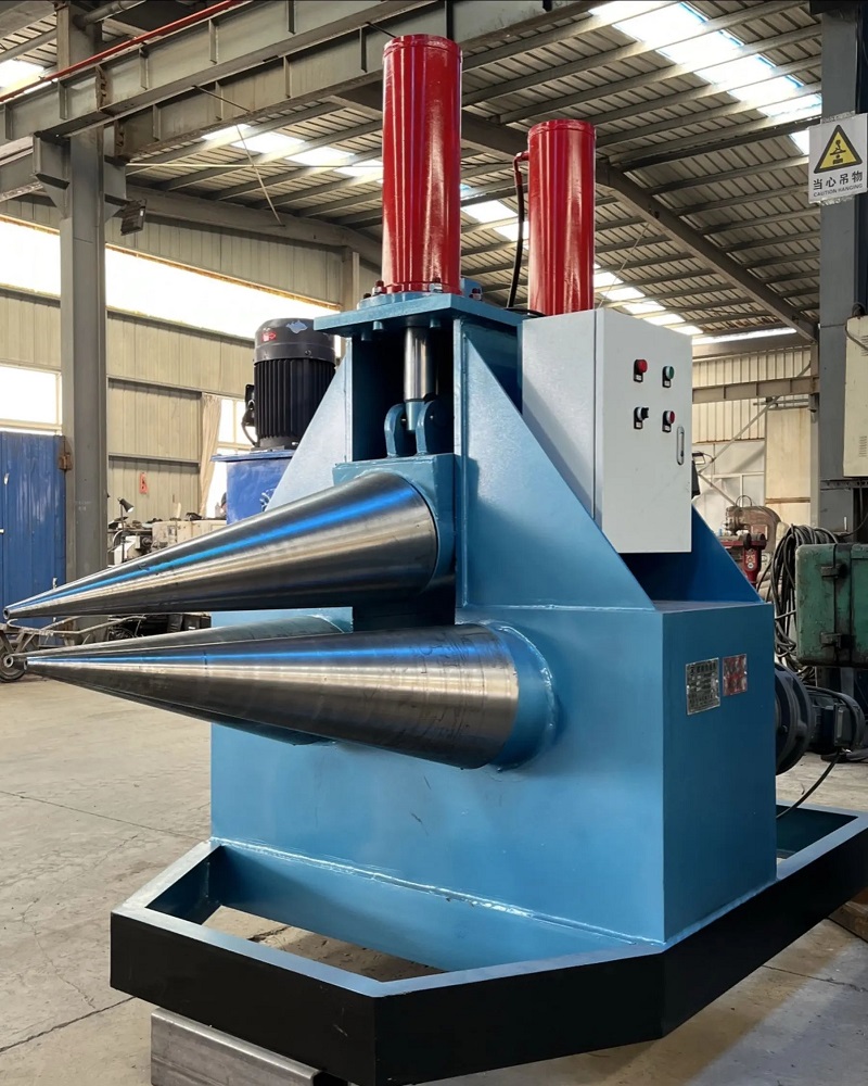 industrial oem hydraulic cone plate rolling machine