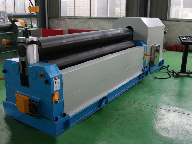 mechanical 3 roller automatic plate rolling machine