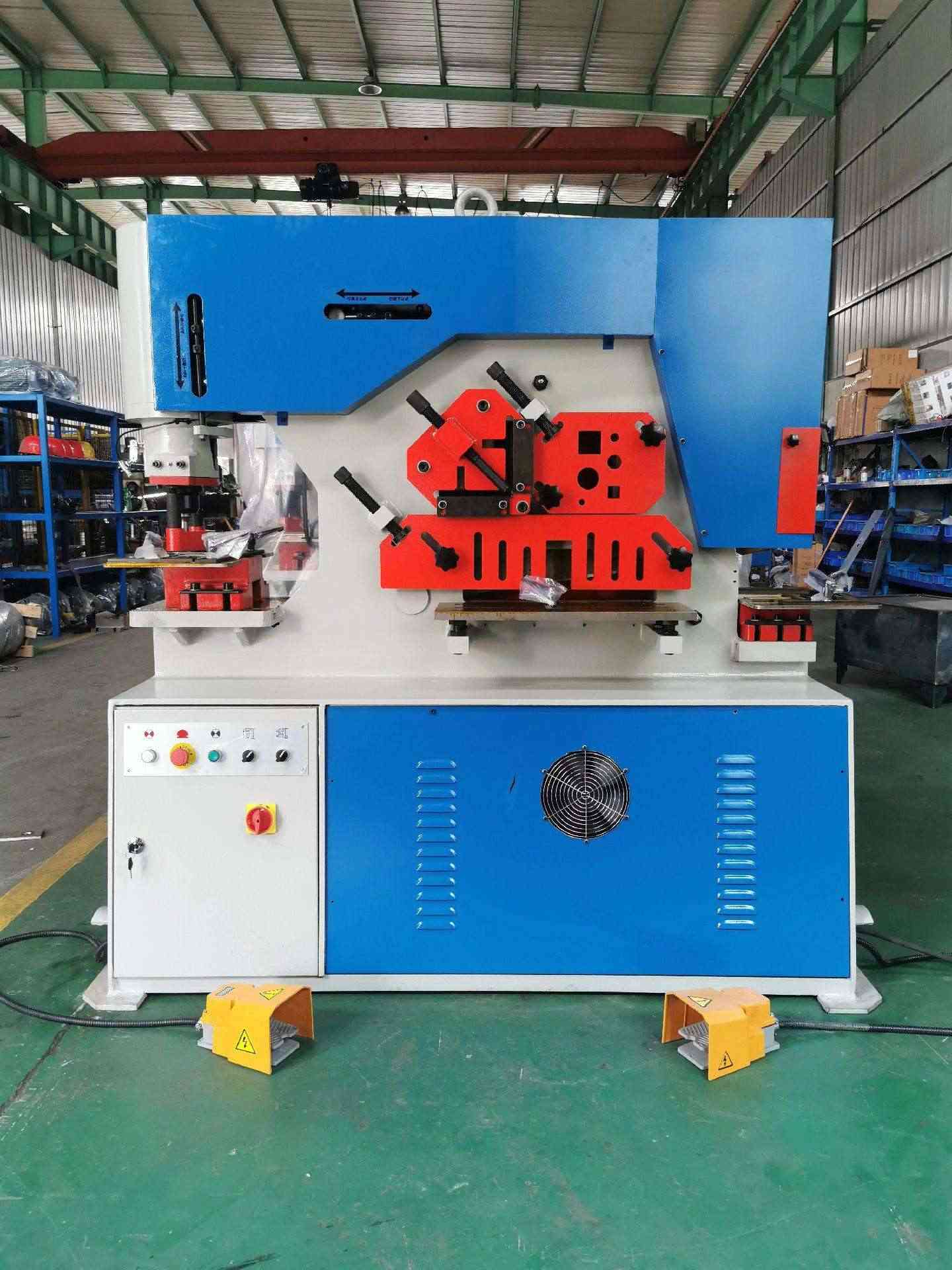 multifunctional hydraulic punching and shearing ironworker machine