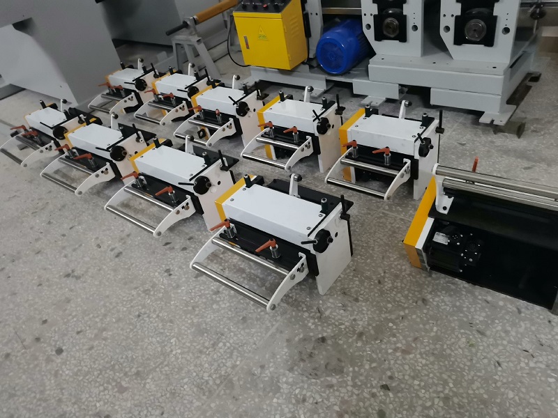 nc servo steel coil feeder for press machine thin plate