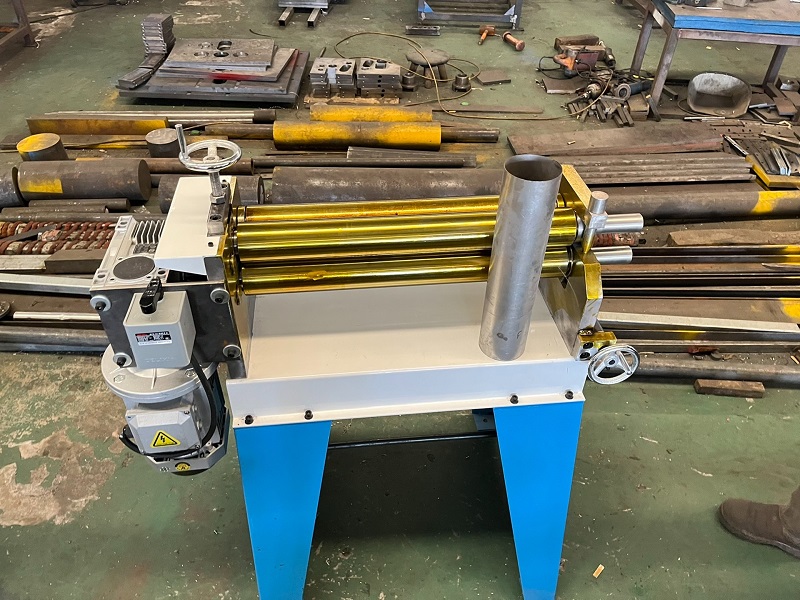 w11g 21000 electric 3 roller sheet metal bending machine