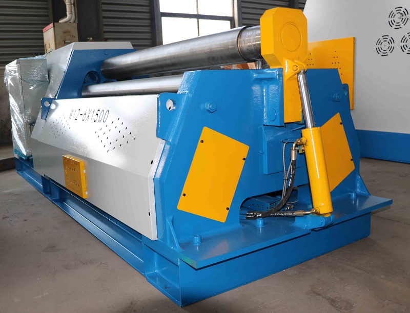 w12 14x1500 cnc 4 roller hydraulic plate rolling machine