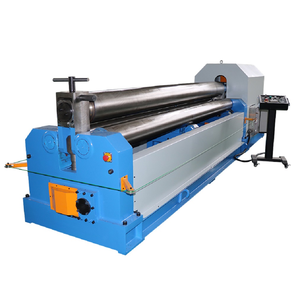 cnc 3 roller plate rolling bending machine img4