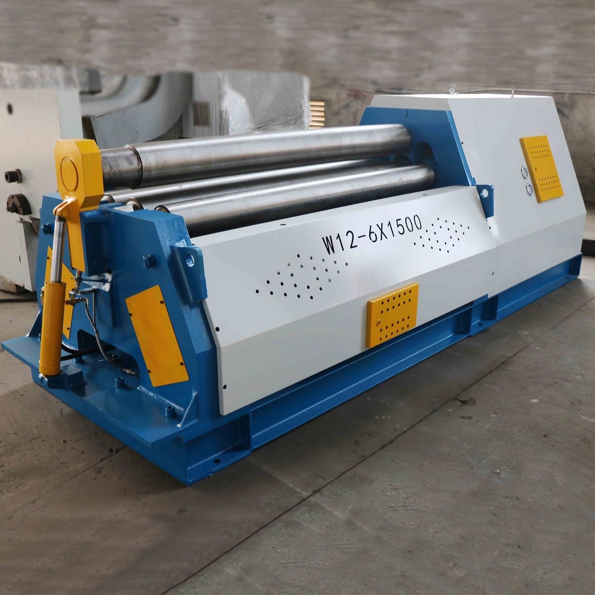 cnc 4 roll hydraulic plate bending rolling machine img3