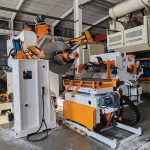 Abwickelhaspel Richtmaschine Zuführung für Blech img2