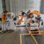 Abwickelhaspel Richtmaschine Zuführung für Blech img3