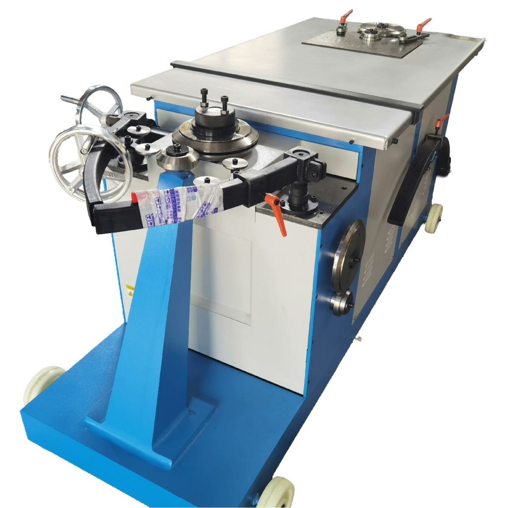 hvac gorelocker elbow making machine img2