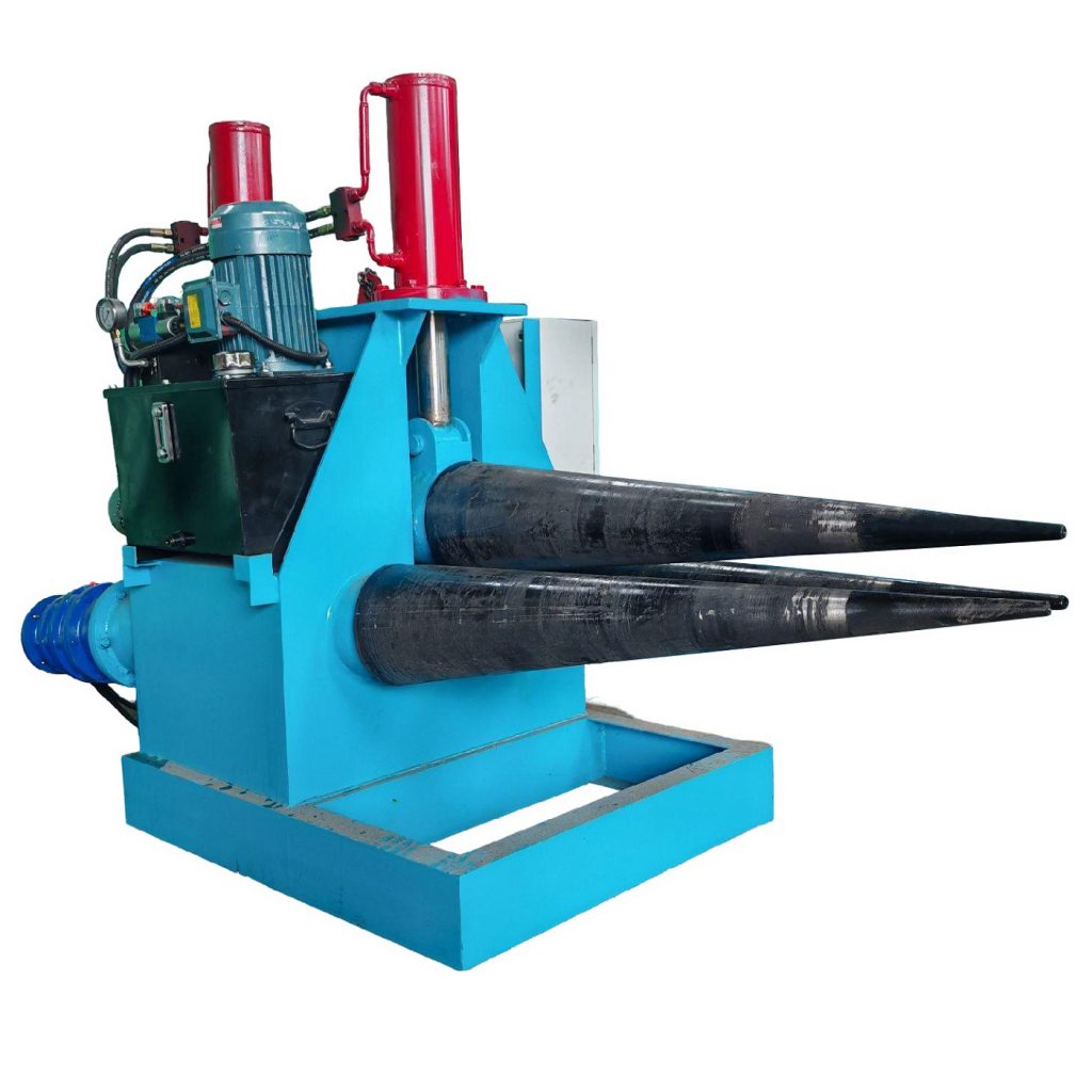 hydraulic 3 roller cone plate rolling machine img3