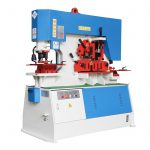 hydraulic ironworker punching and shearing machine img1