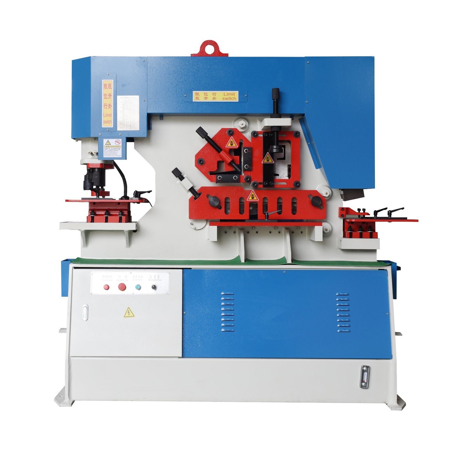 hydraulic ironworker punching and shearing machine img4