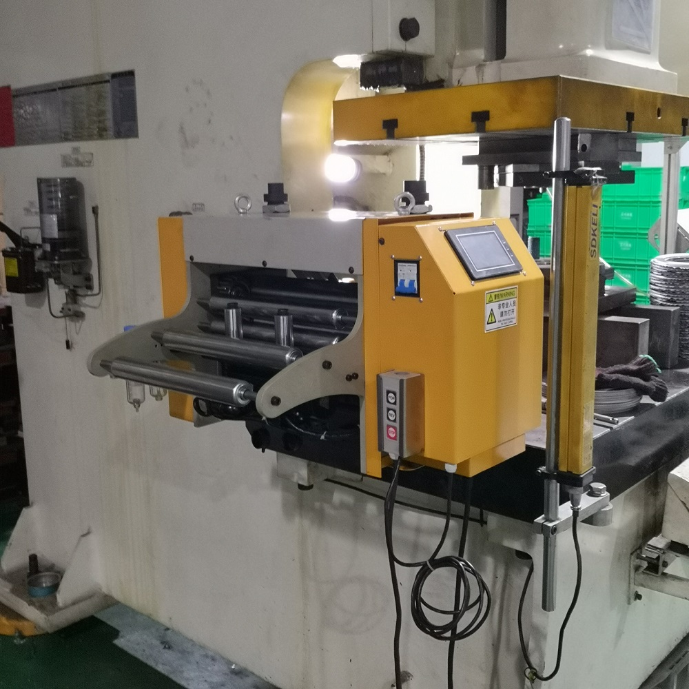 nc feeder for metal sheet steel coil feeding img1