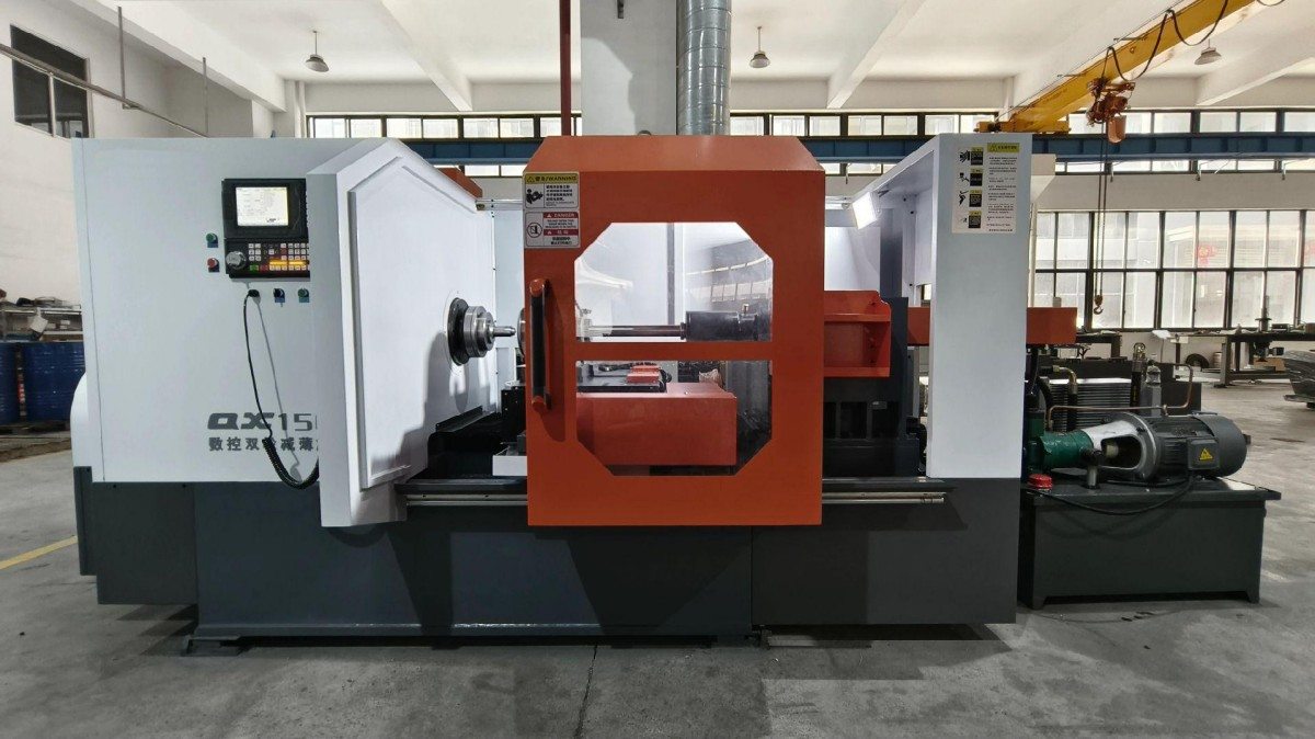 150 mm Doppelrollen-CNC-Metalldrückmaschine 0