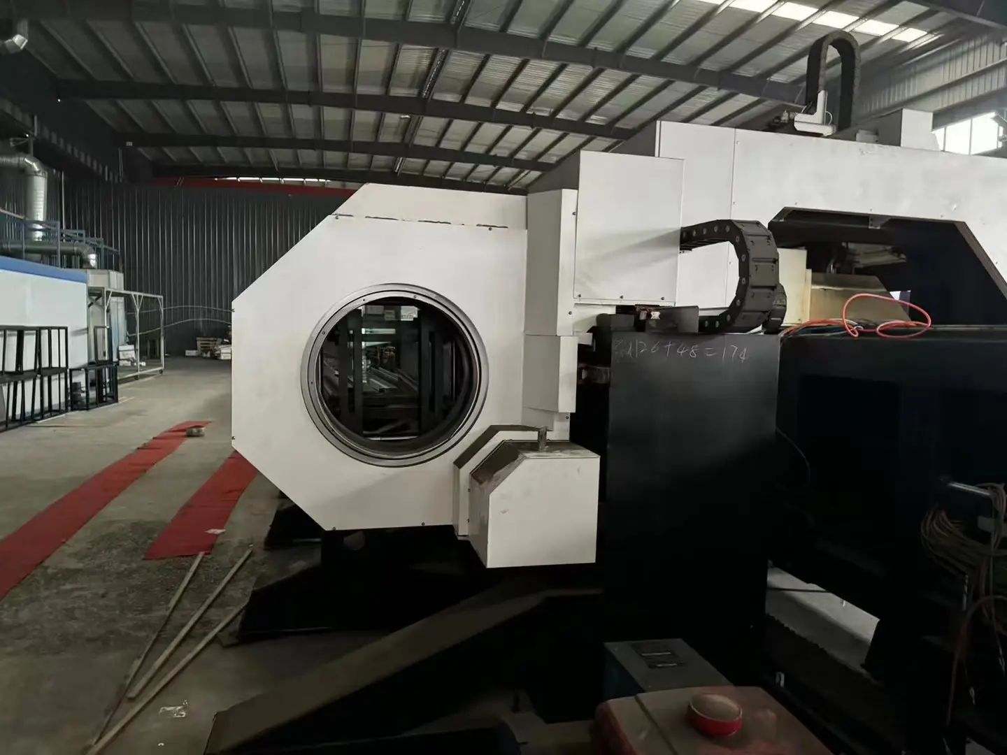 fully automatic cnc heavy duty tube laser cutting machine