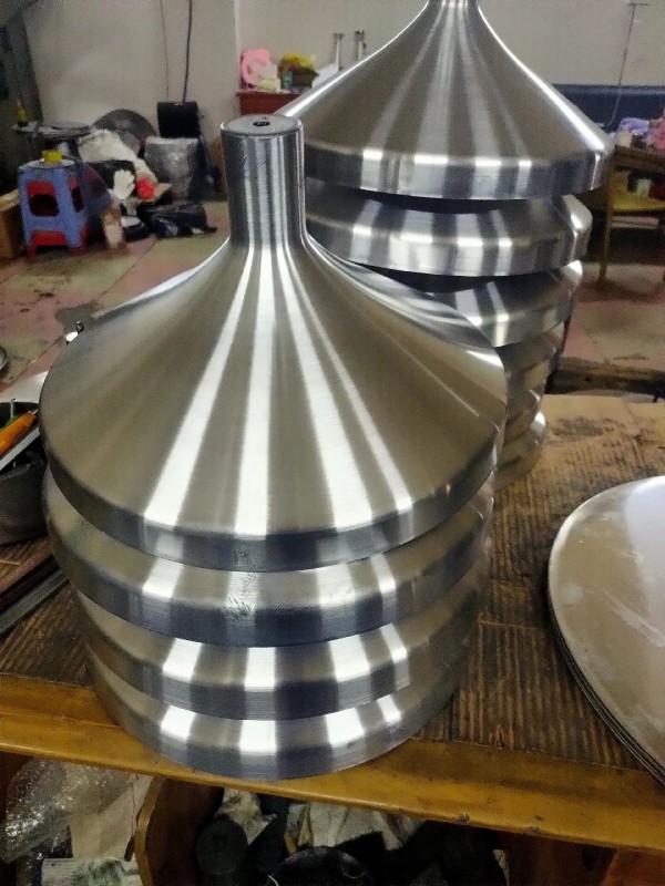 Metallspinnprobenanzeige 19