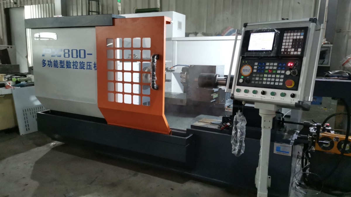 Einrollen-CNC-Metalldrückmaschine zur Blechumformung