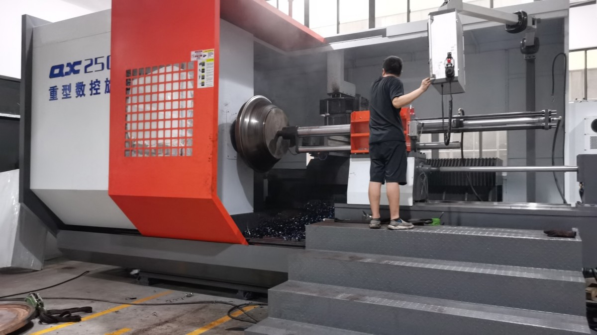 Einrollen-CNC-Metalldrückmaschine für die Herstellung von Uhrengehäusen